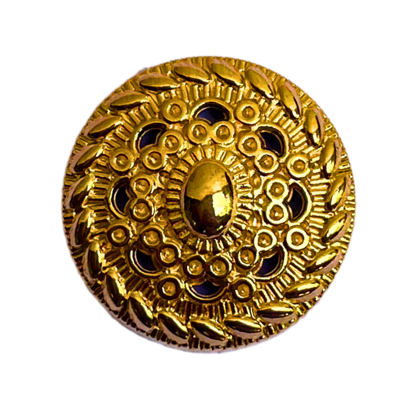 Golden Designer Metal Buttons