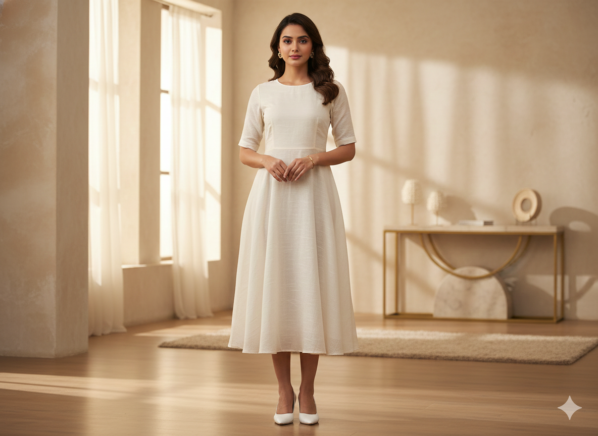 शुद्ध सफेद रंगने योग्य 100% शुद्ध मलमल मध्यम वजन सूती कपड़ा