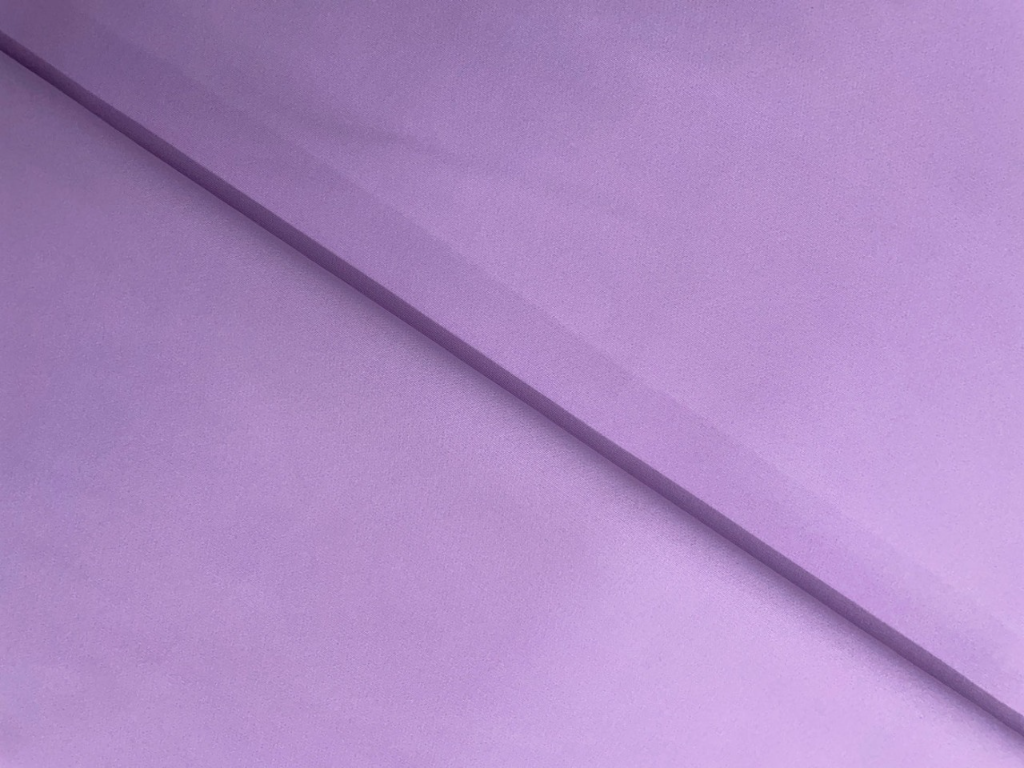 Tokiyo Lilac Plain Crepe Fabric