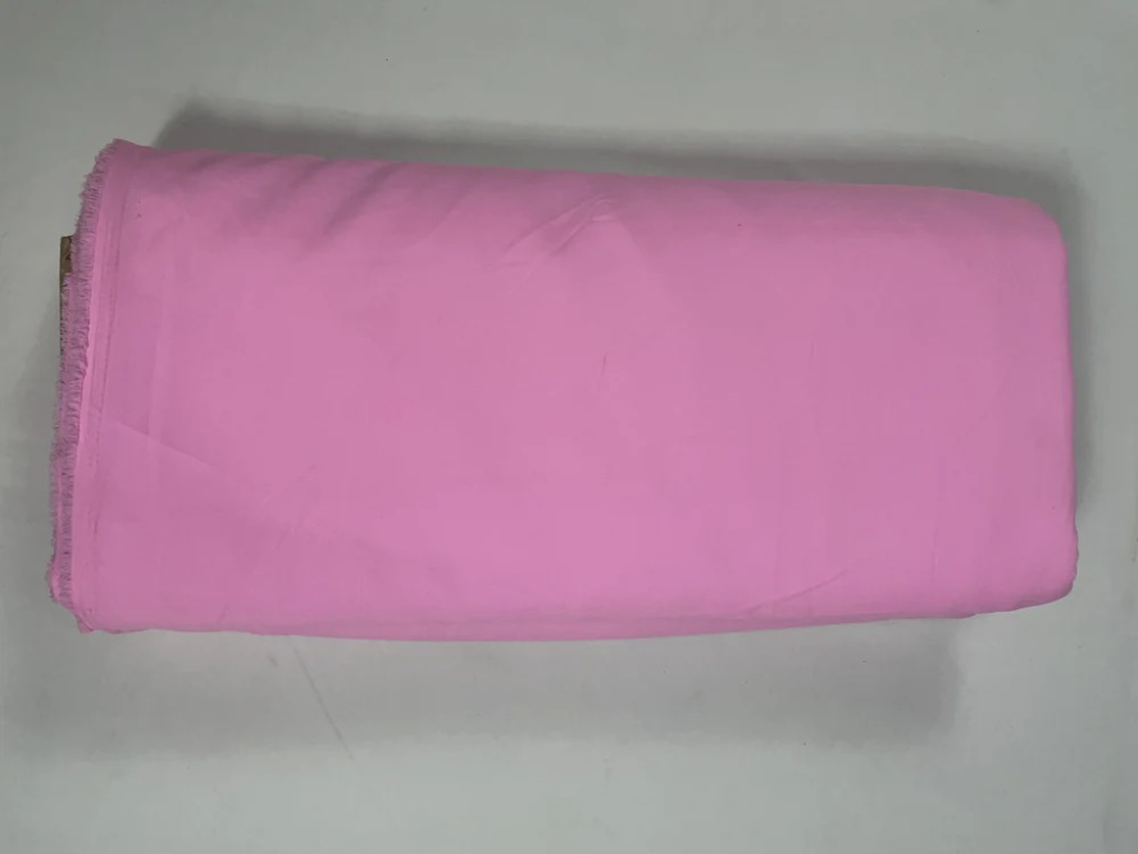 Tokiyo Baby Pink Plain Crepe Fabric