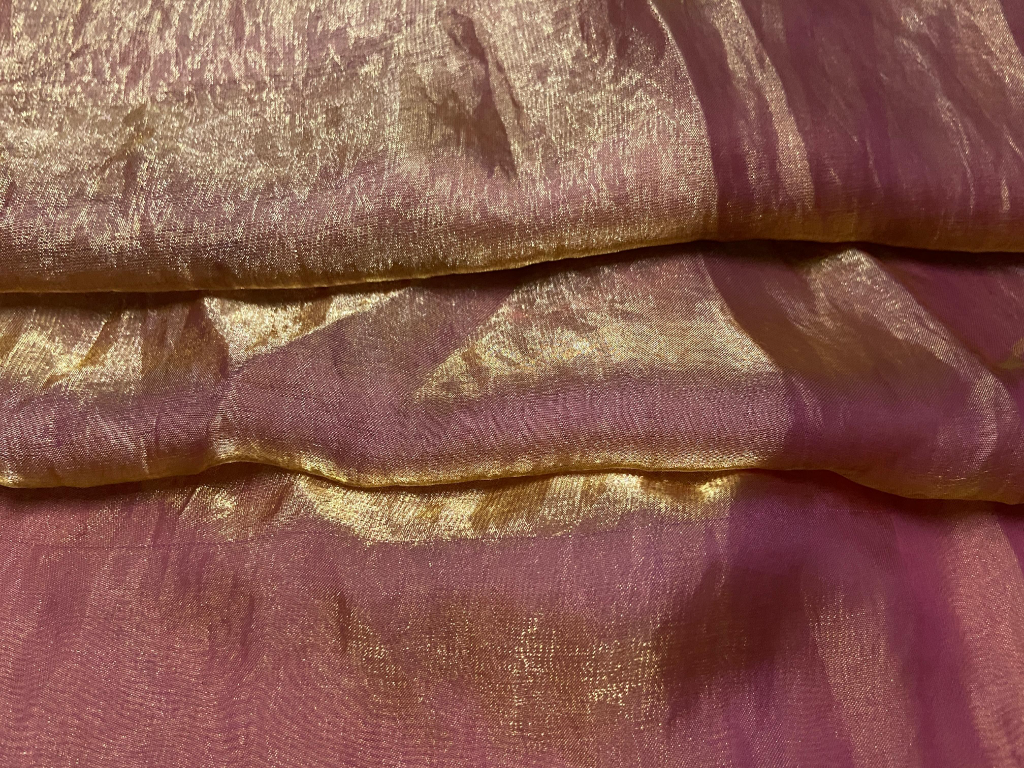 Luxuries Pink Rose Heavy Fendi Fabric