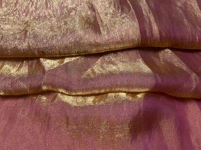 Luxuries Pink Rose Heavy Fendi Fabric