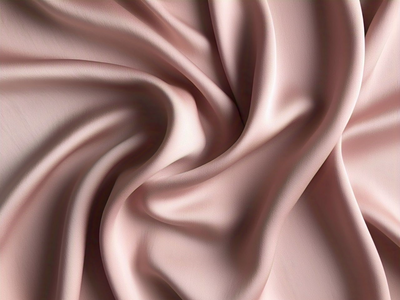 Blooming Blush Pink Plain Satin Fabric