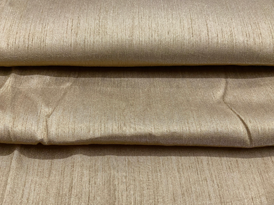 Golden Fawn Mulberry Heavy Raw Silk