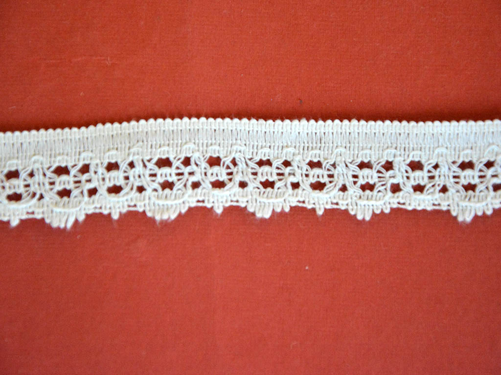 White Pattern 48 Cotton Polyester Lace (Wholesale)