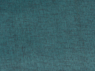 Dark Teal Dual Shade Plain Cotton Linen Fabric