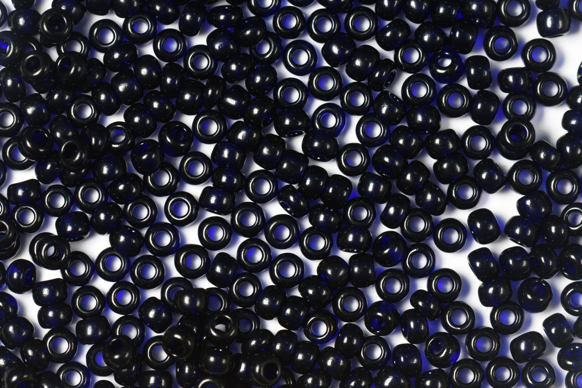 Black Transparent Preciosa Seeds Beads