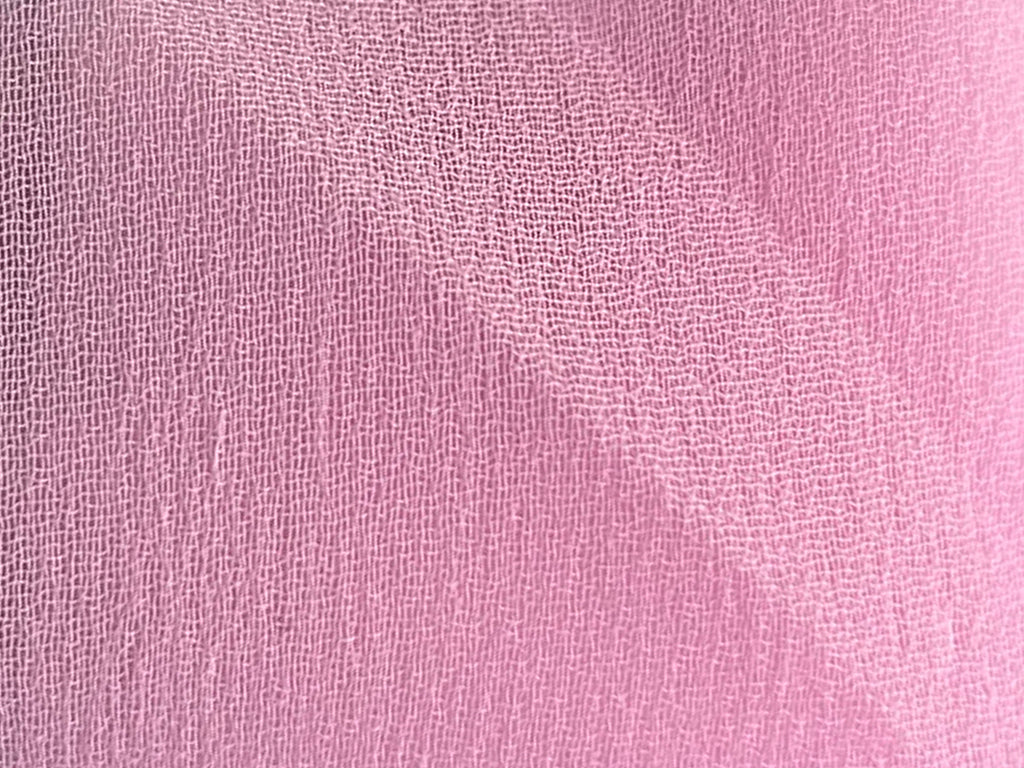 Light Pink Plain 60 Grams Georgette Fabric