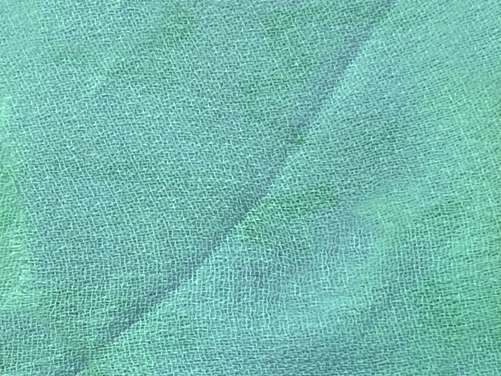Light Turquoise Plain 60 Grams Georgette Fabric