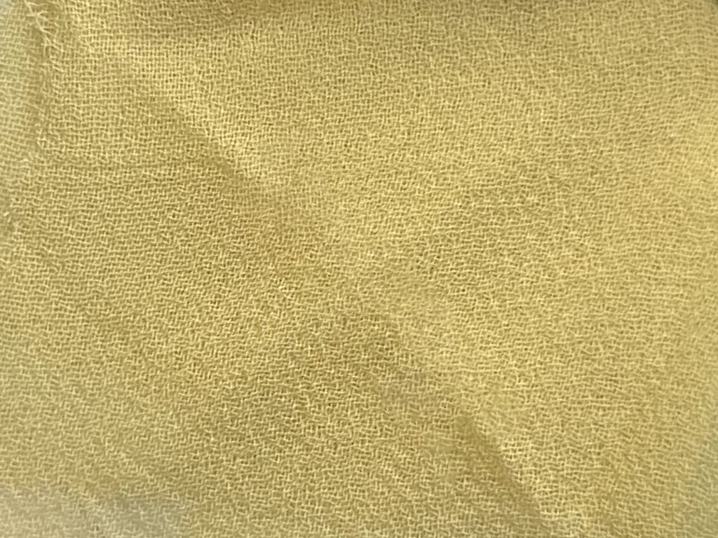 Macaroon Yellow Plain 60 Grams Georgette Fabric