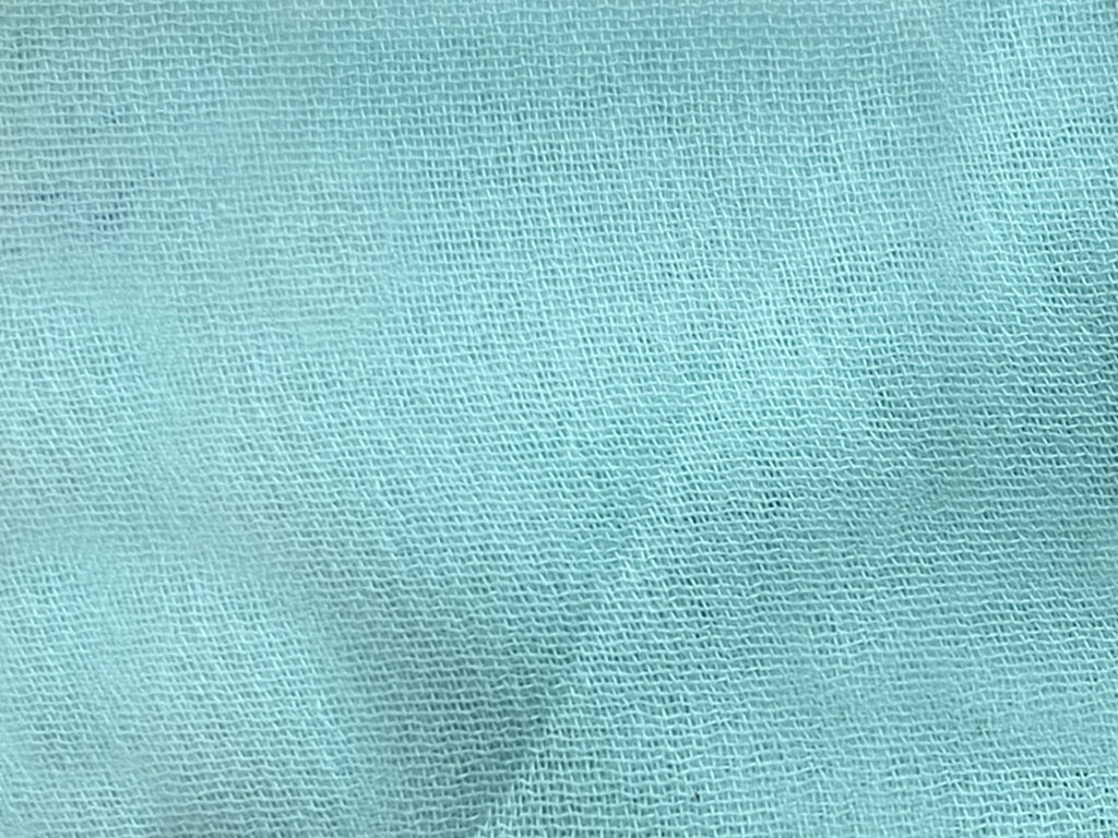 Mint Blue Plain 60 Grams Georgette Fabric