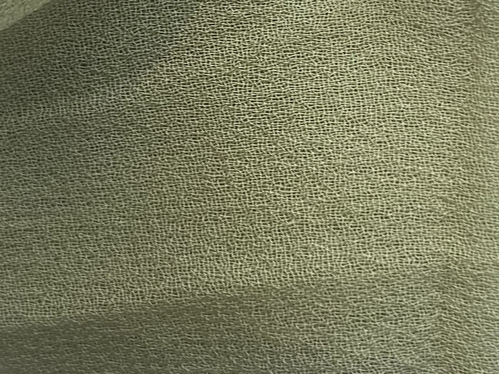 Fern Green Plain 60 Grams Georgette Fabric