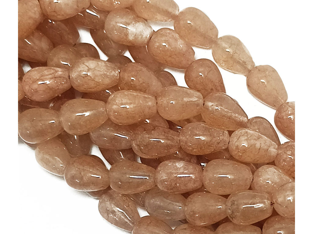 Brown Drop Natural Jade Stones