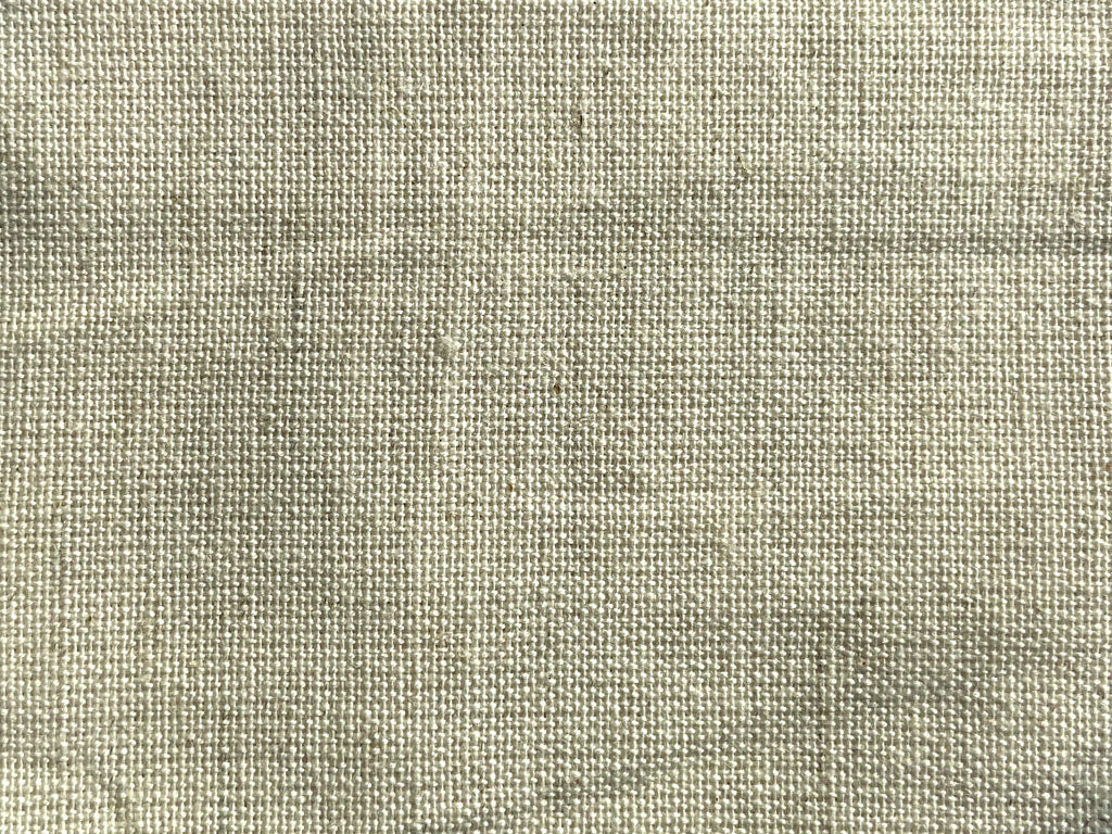 Cream Plain Greige Cotton Flex Fabric (Wholesale)