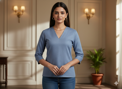 स्मोक ग्रे प्लेन ग्लेज्ड कॉटन फ़ैब्रिक (थोक)