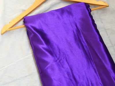 Lavender Plain Moss Satin Fabric