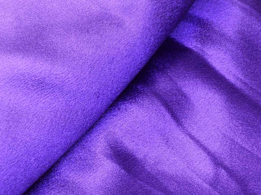 Lavender Plain Moss Satin Fabric