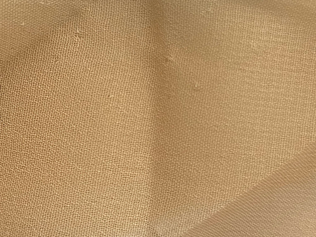 Desert Brown Plain 60 Grams Georgette Fabric (Wholesale)