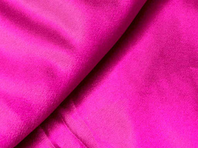 Hot Pink Plain Moss Satin Fabric