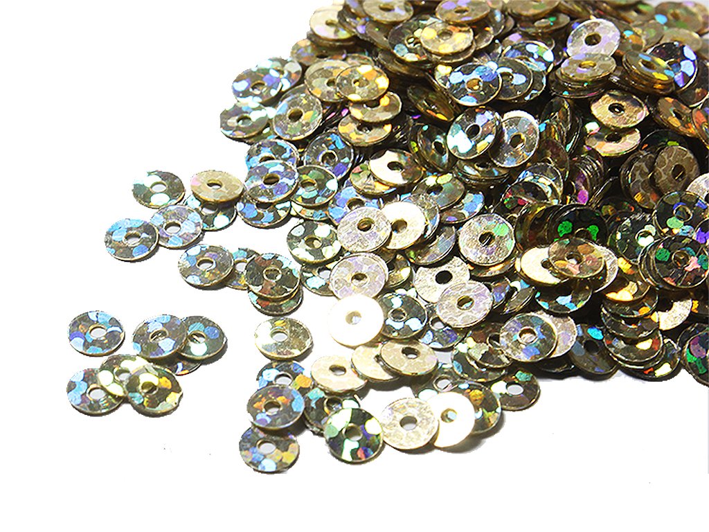 Golden Circular Sequins | The Design Cart (1789696016418)