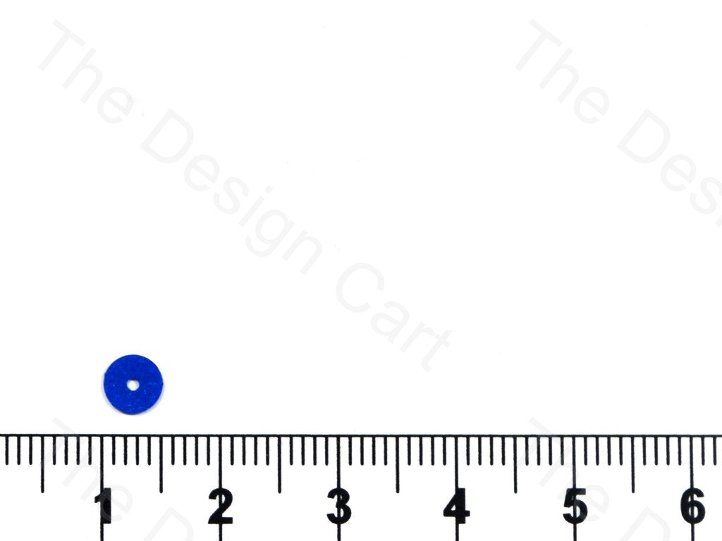 Metallic Blue Centre Hole Plastic Sequins | The Design Cart (1789696081954)