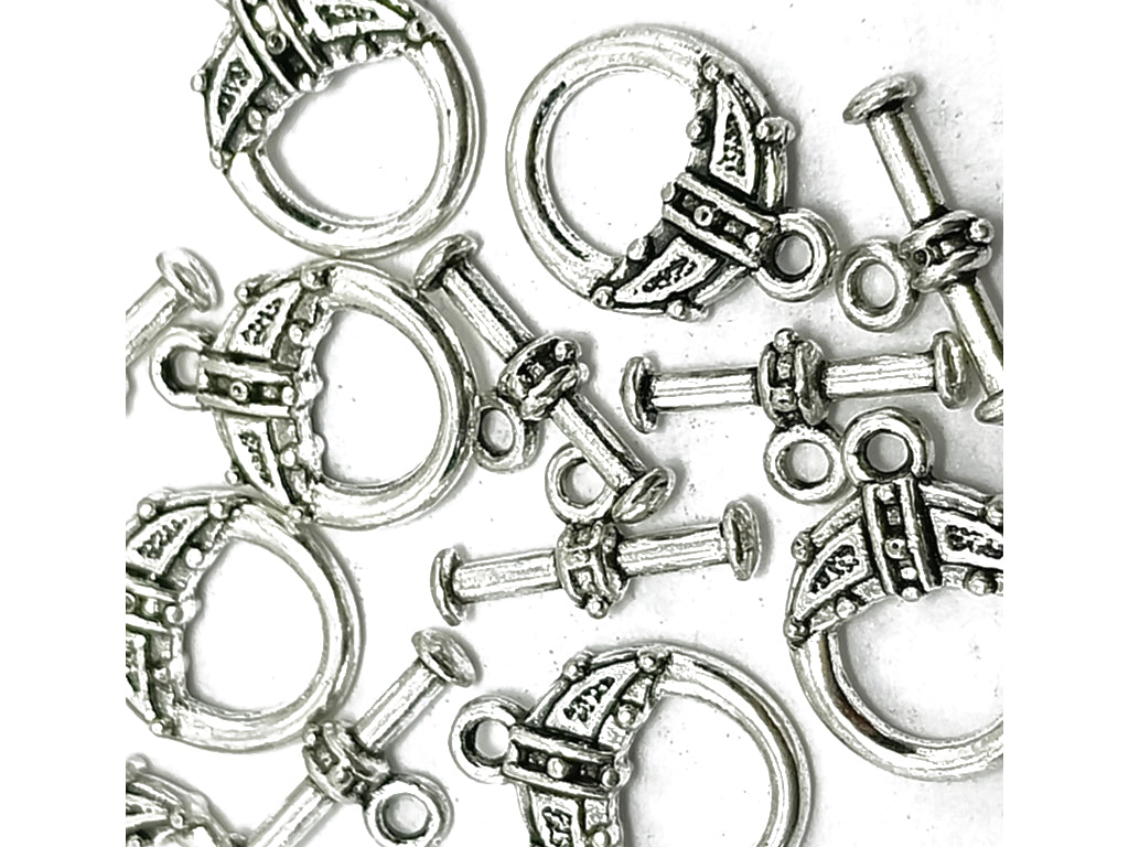 Silver Zinc Lock Clasps