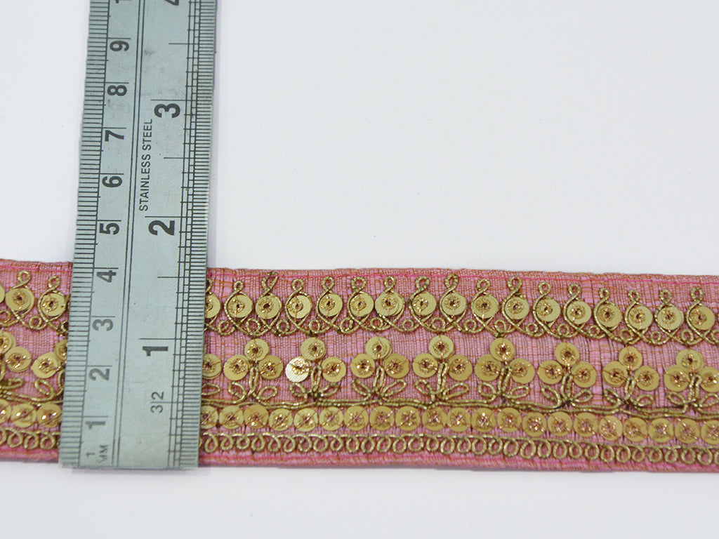 baby-pink-golden-sequins-embroidered-border