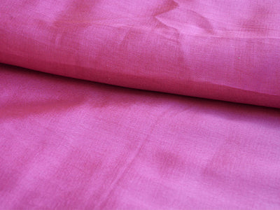 Lilac Plain Pure Viscose Gaji Silk Fabric (Wholesale)