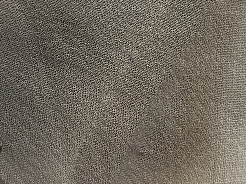 Light Gray Plain 60 Grams Georgette Fabric (Wholesale)