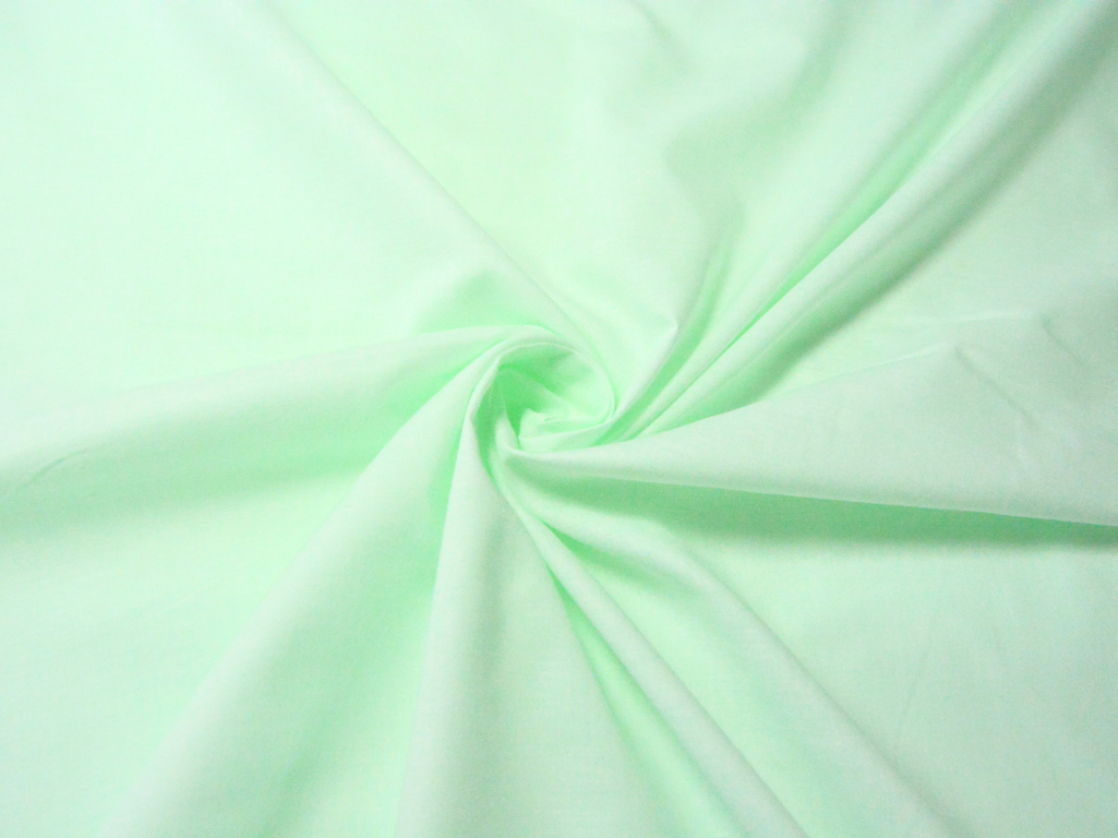 Mint Green Plain 100% Pure Mul Mul Cotton