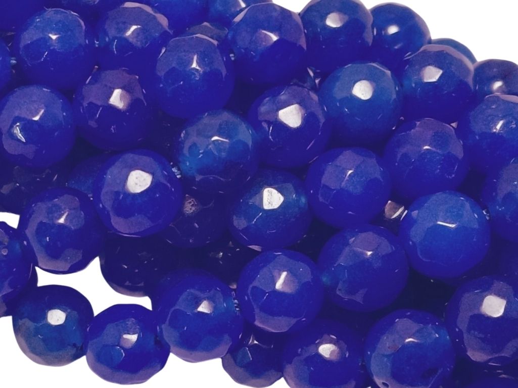 Purple 8 mm Rondelle Jade Quartz Stones