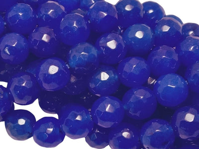 Purple 8 mm Rondelle Jade Quartz Stones