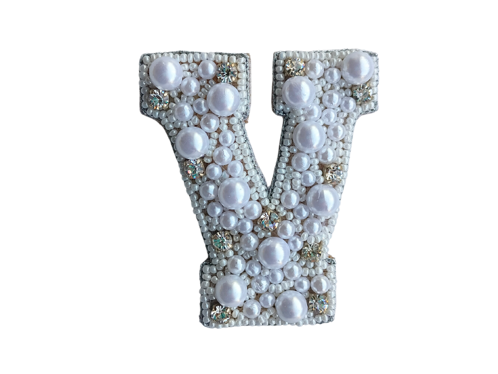 Stone & Pearl 'V' Alphabet