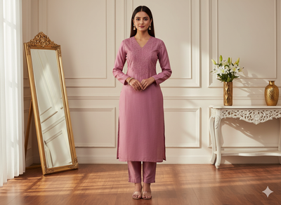 बकाइन सादा शुद्ध विस्कोस गाजी रेशम कपड़ा