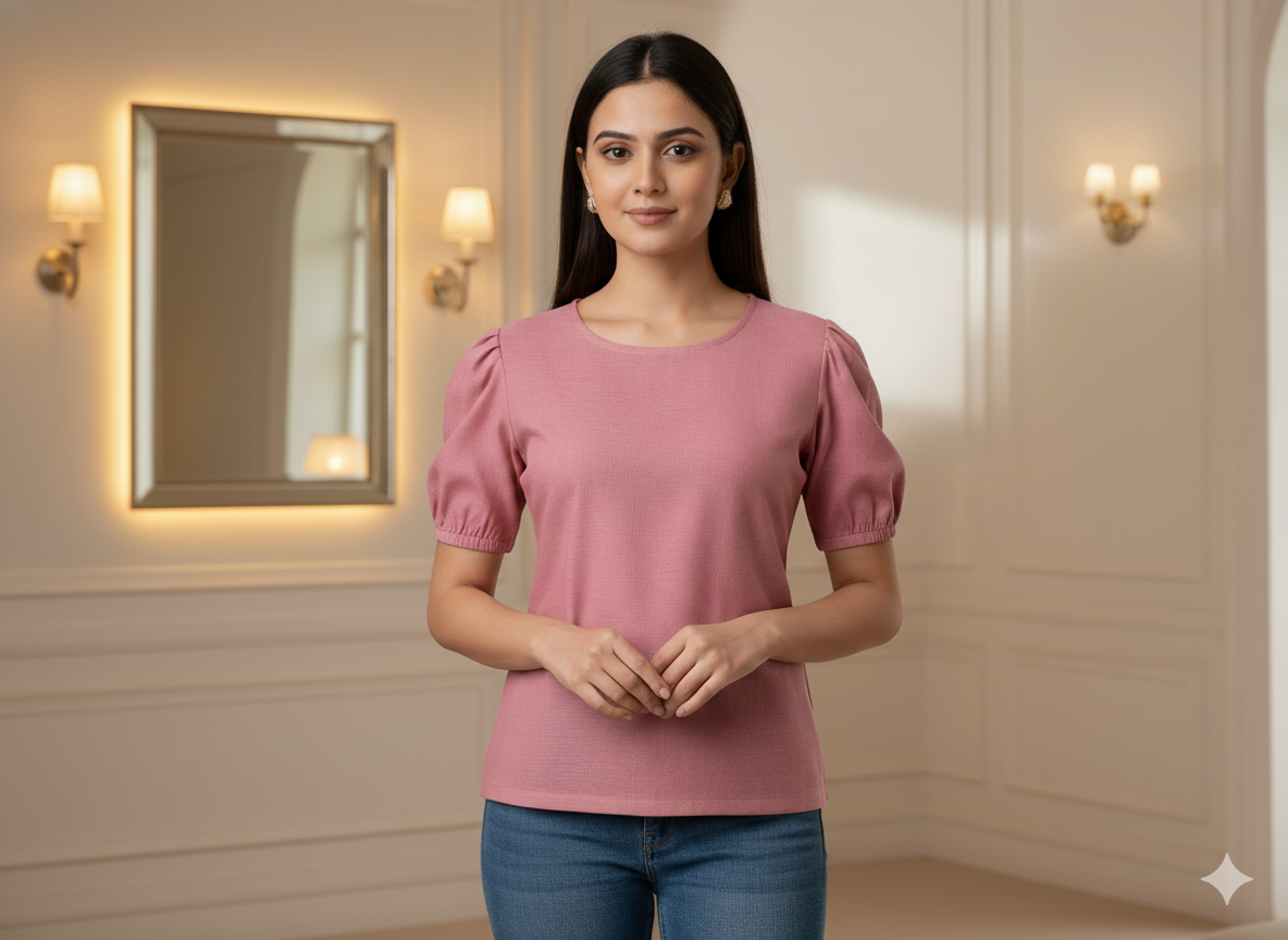 गाजर नारंगी सादा चमकीला सूती कपड़ा (थोक)