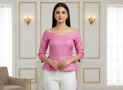 बकाइन सादा शुद्ध विस्कोस गाजी रेशम कपड़ा