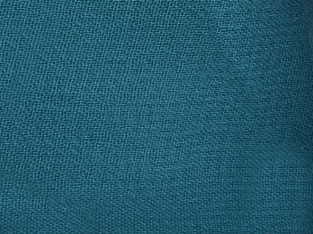 Ocean Blue Plain 60 Grams Georgette Fabric (Wholesale)