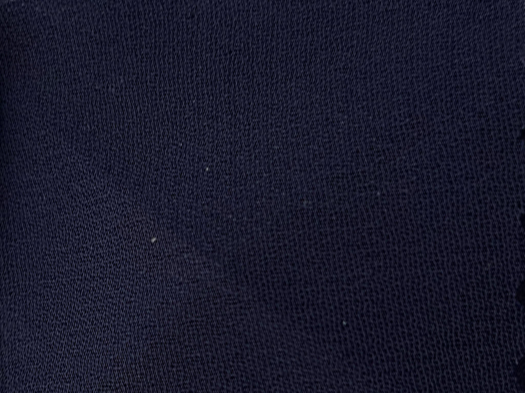 Precut of 2.5 Meter Dark Blue Plain 60 Grams Georgette Fabric