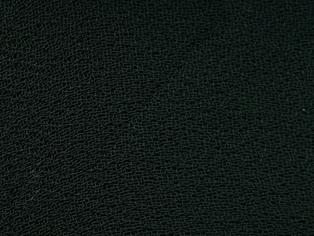 Dark Green Plain 60 Grams Georgette Fabric