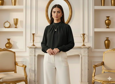 गहरा हरा सादा 60 ग्राम जॉर्जेट कपड़ा