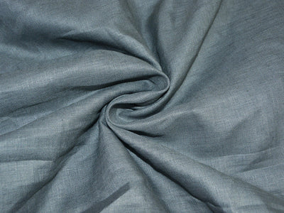 Precut of 2 Meter Charcoal Gray Pure Linen Fabric - 60 Lea