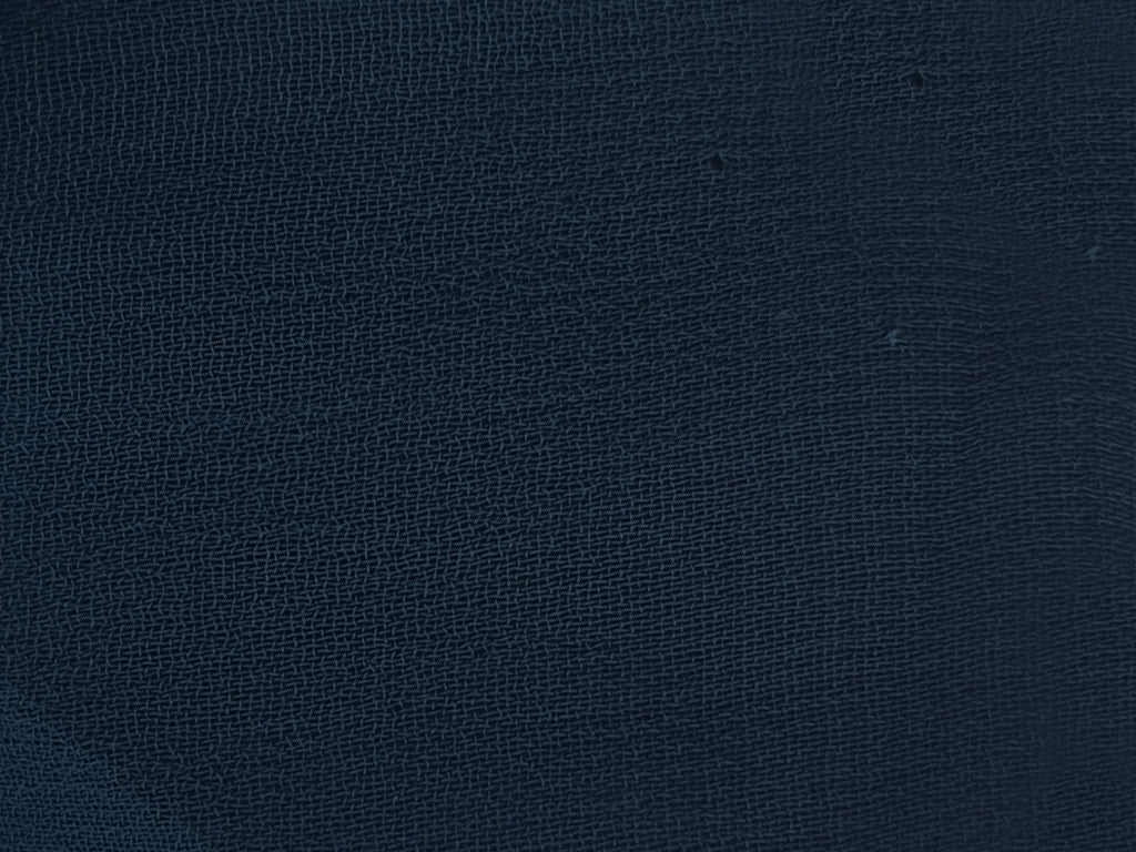 Peacock Blue Plain 60 Grams Georgette Fabric (Wholesale)