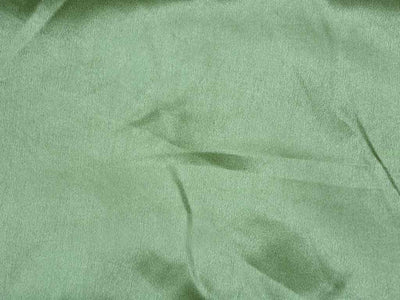 Pea Green Plain Moss Satin Fabric