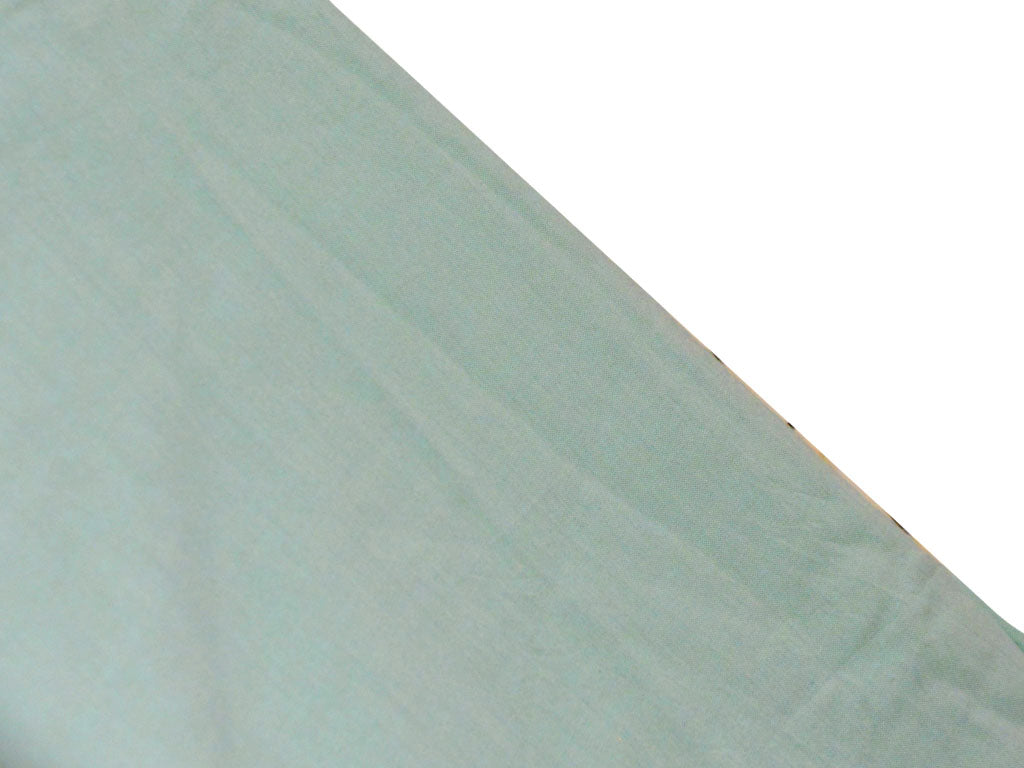 Teal Green Plain Cotton Voile Fabric (Wholesale)