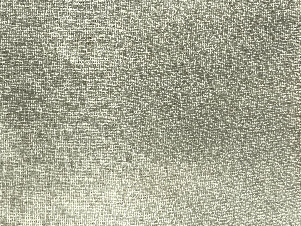 Off White Plain Greige Pure Cotton Moss Fabric (Wholesale)