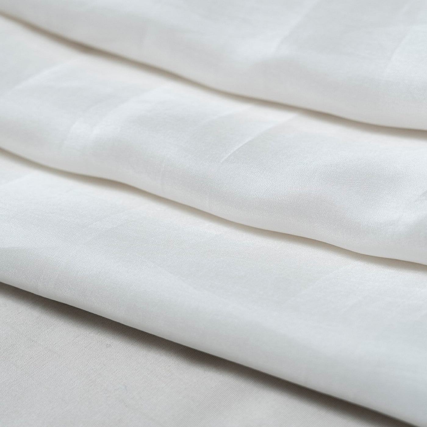 White Plain Dyeable Viscose Natural Crepe Fabric (Wholesale)