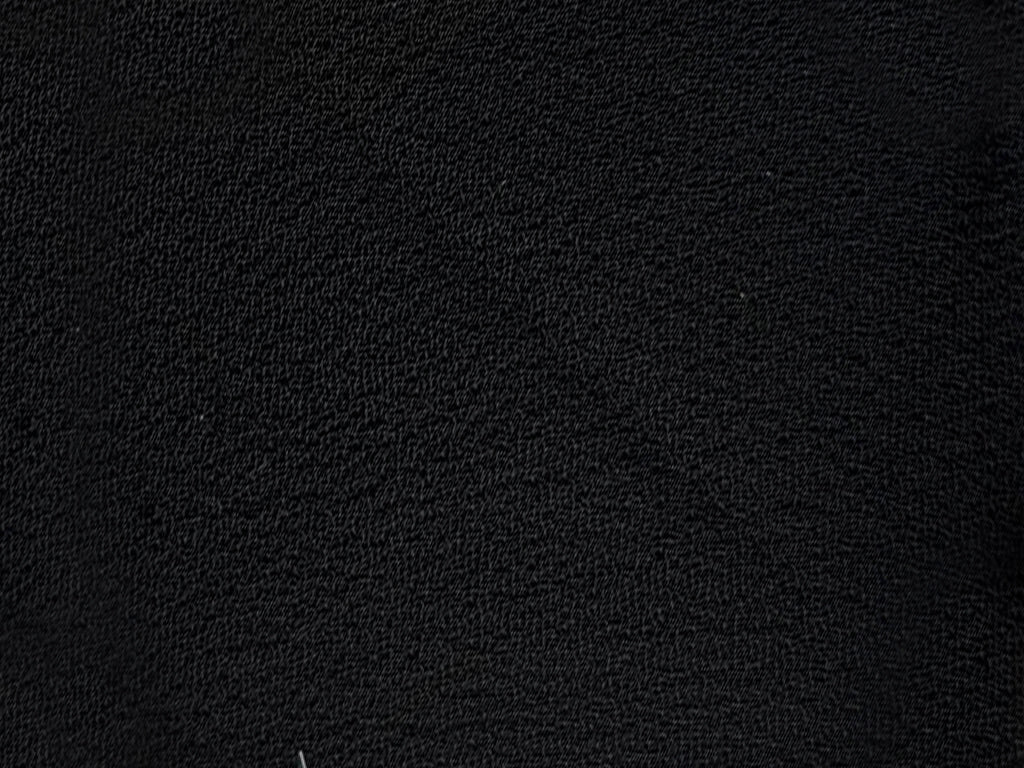 Black Plain 60 Grams Georgette Fabric (Wholesale)