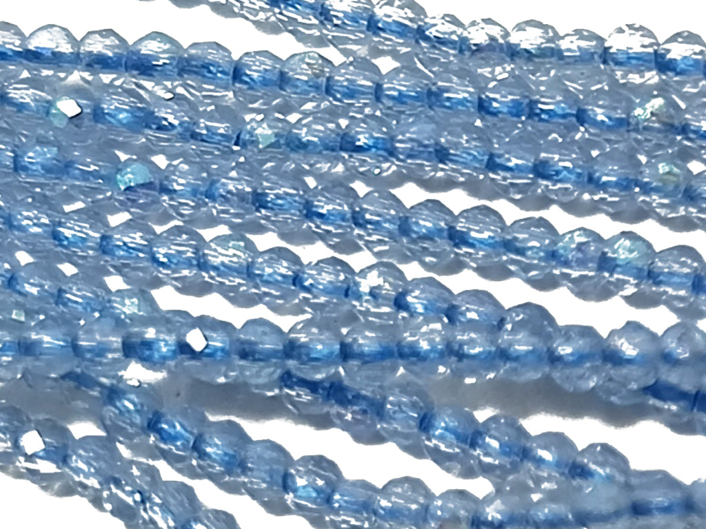 Blue Spherical Cutting Hydro Crystal Beads (Wholesale)