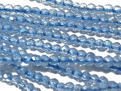 Blue Spherical Cutting Hydro Crystal Beads (Wholesale)
