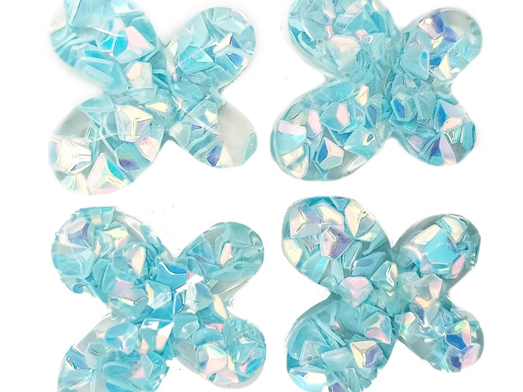 Blue Butterfly Stickable Acrylic Stones